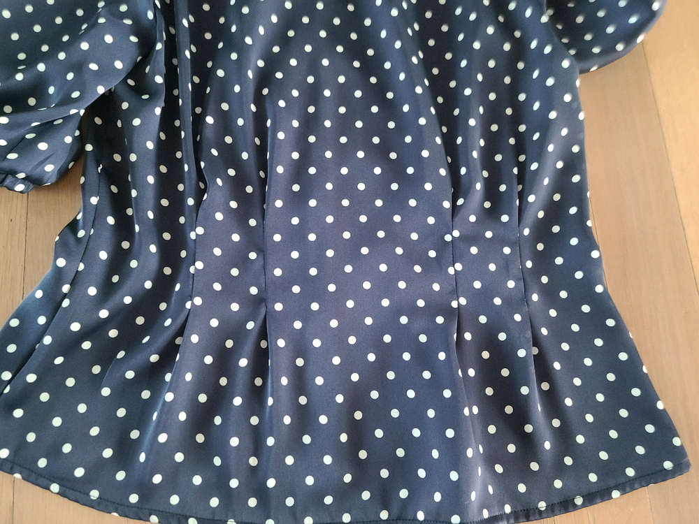 티렌 땡땡이 블라우스 (55--2