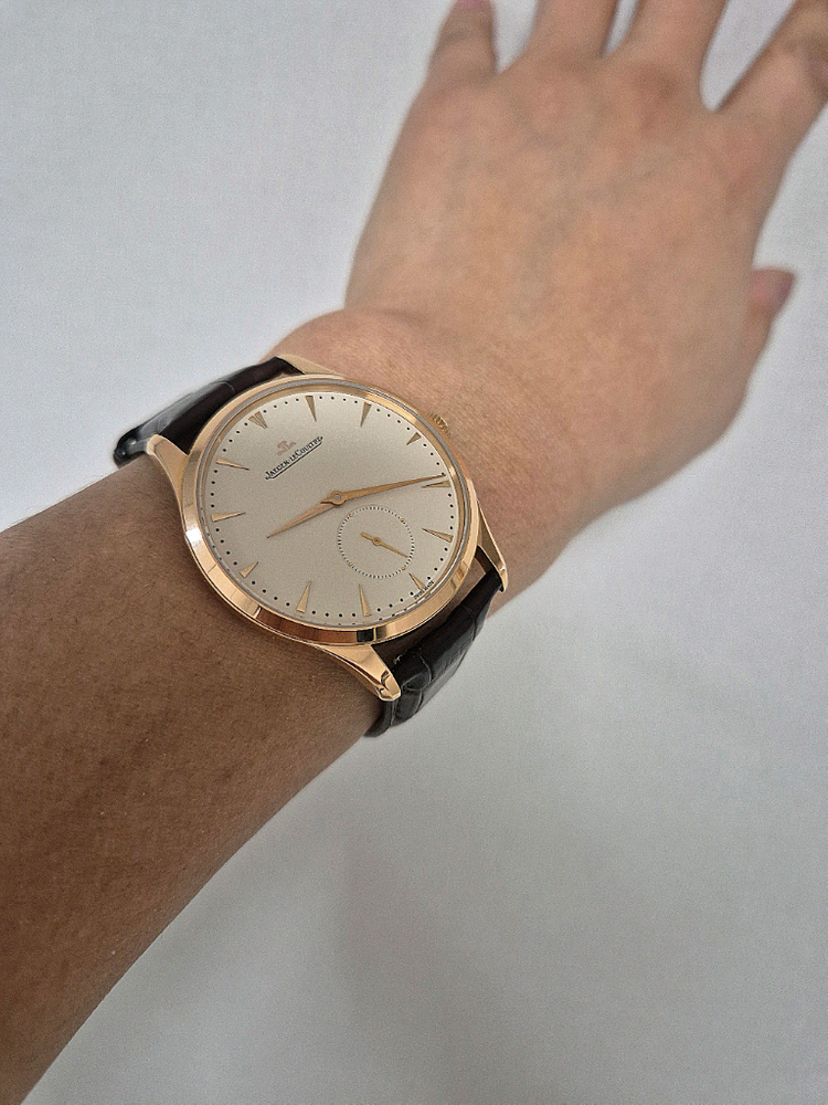 예거르쿨트르 마스터씬 스몰세컨즈 로즈골드--3