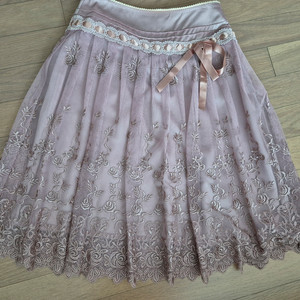 보니페이 레이스 스커트 (25인치)