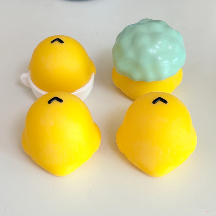 리락쿠마 키이로이토리 마스코트 라이트 가챠 풀세트--2