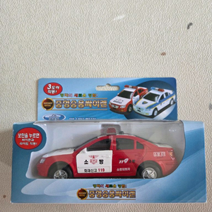 [미카] nf쏘나타 소방지휘차 국산 미니카 이미지