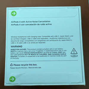 애플 에어팟4 노캔 모델