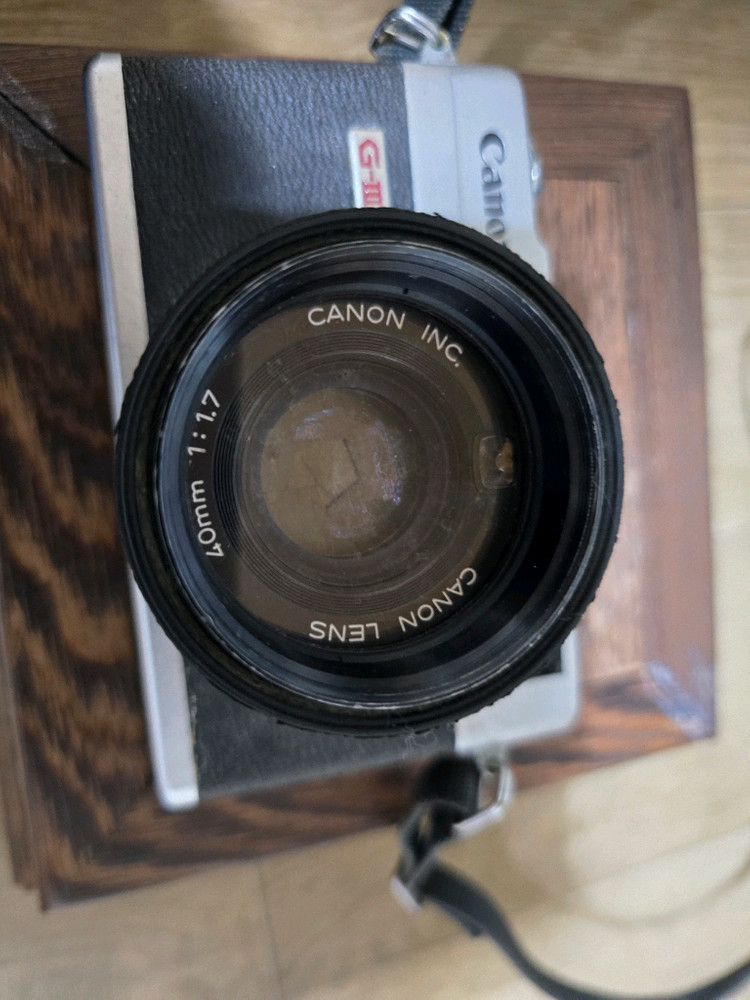 부품용 캐논 G-III QL 필름 카메라--1