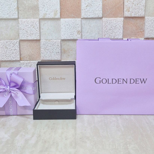 [정품]골든듀 박스+케이스+쇼핑백+리본 풀구성품,골든듀 쇼핑백,골든듀 이미지