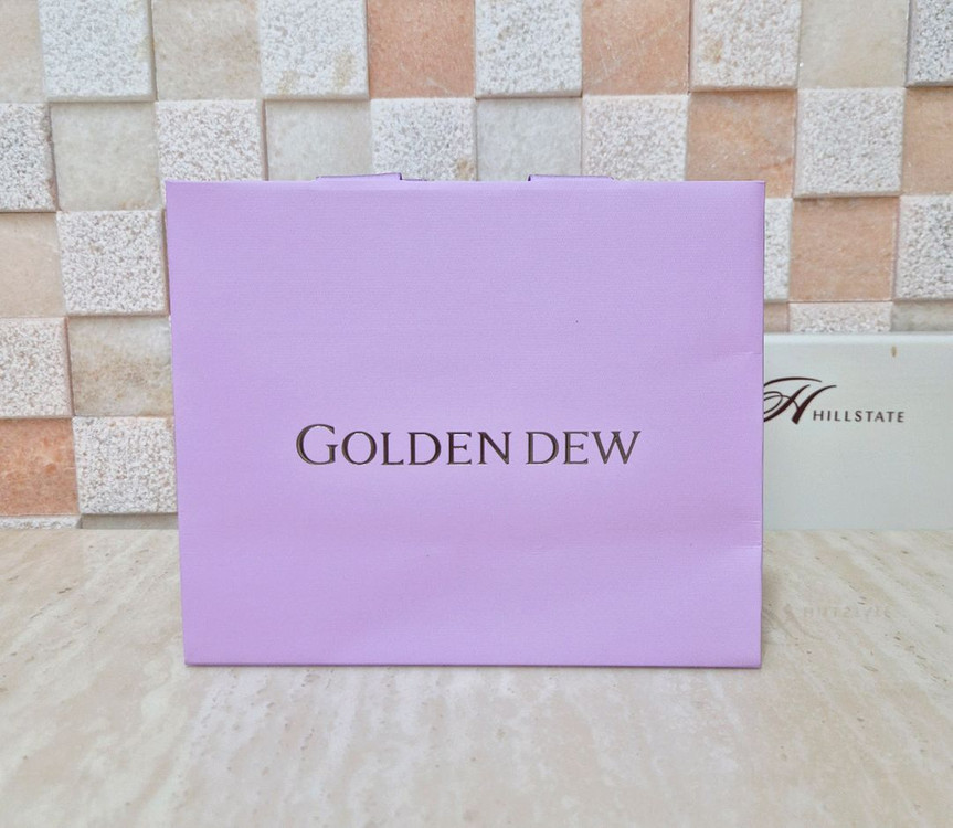 [정품]골든듀 박스+케이스+쇼핑백+리본 풀구성품,골든듀 쇼핑백,골든듀 이미지