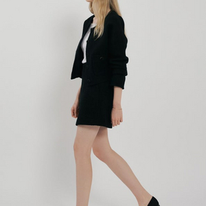 시에sie 제나 미니스커트 블랙 s