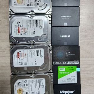 삼성 SSD, 씨게이트 HDD등 판매 이미지