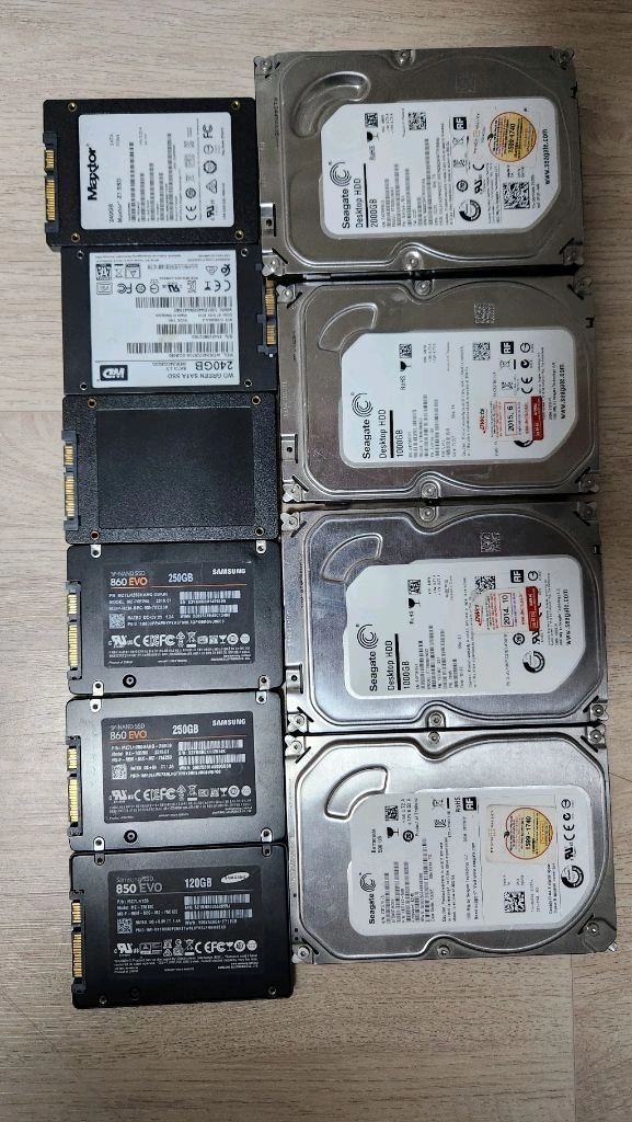 삼성 SSD, 씨게이트 HDD등 판매 이미지