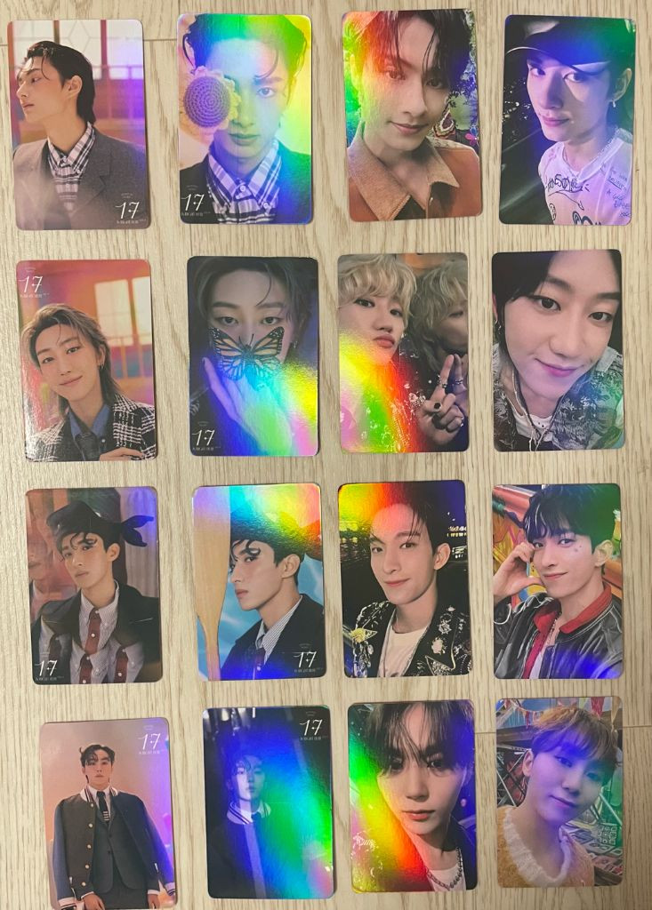 세븐틴 포카 양도 이미지
