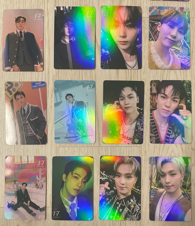 세븐틴 포카 양도 이미지