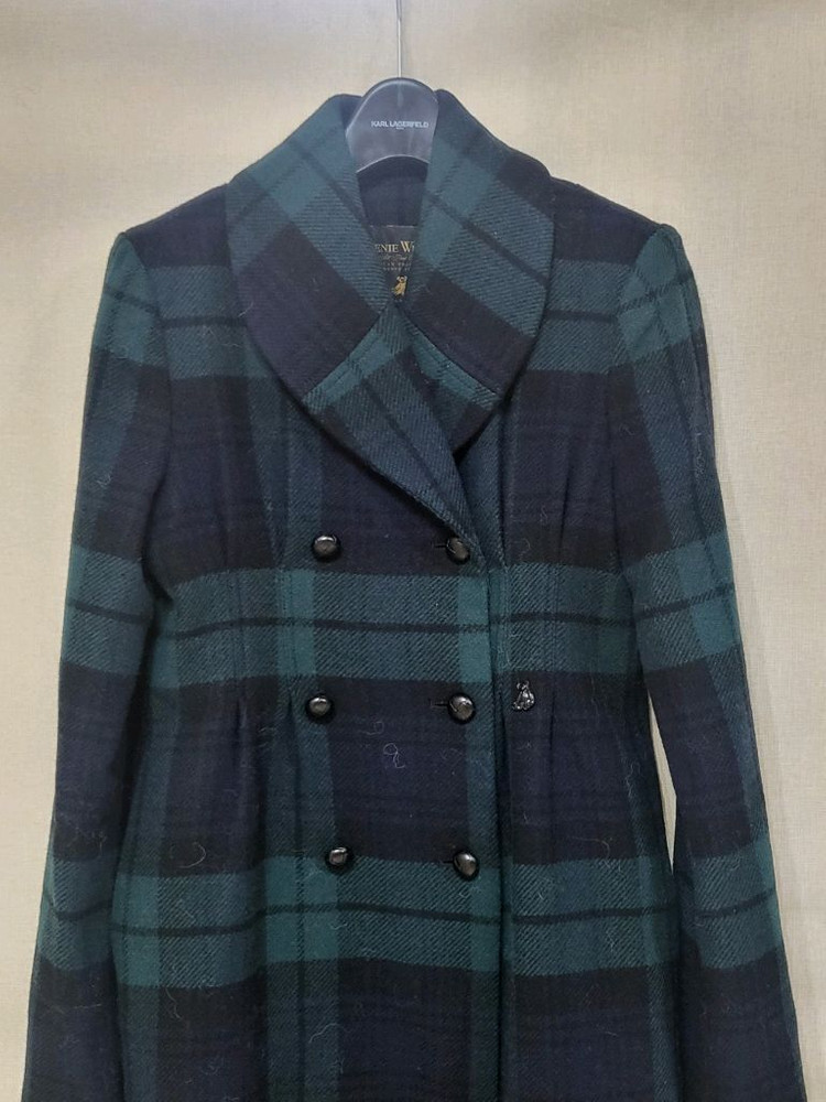 티니위니 체크 코트 원피스 이미지