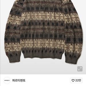 무신사 파르티멘토 니트