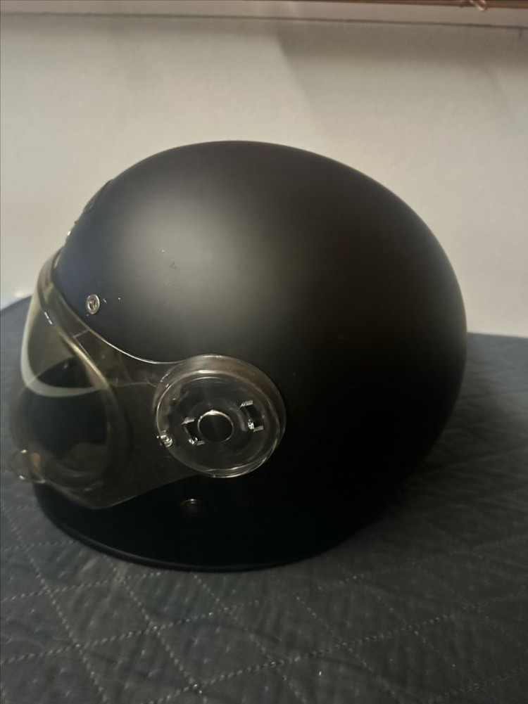 모테로스 무광블랙 오토바이 헬멧 L--1