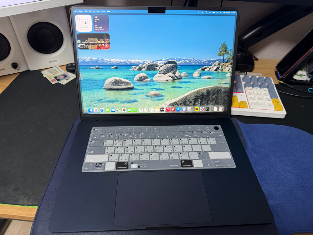 맥북에어 m2 15인치 미드나이트 팝니다--1