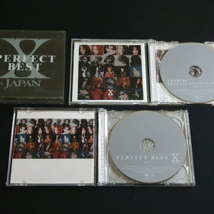 X JAPAN 엑스재팬 베스트 앨범 PERFECT BEST(3CD) 음반