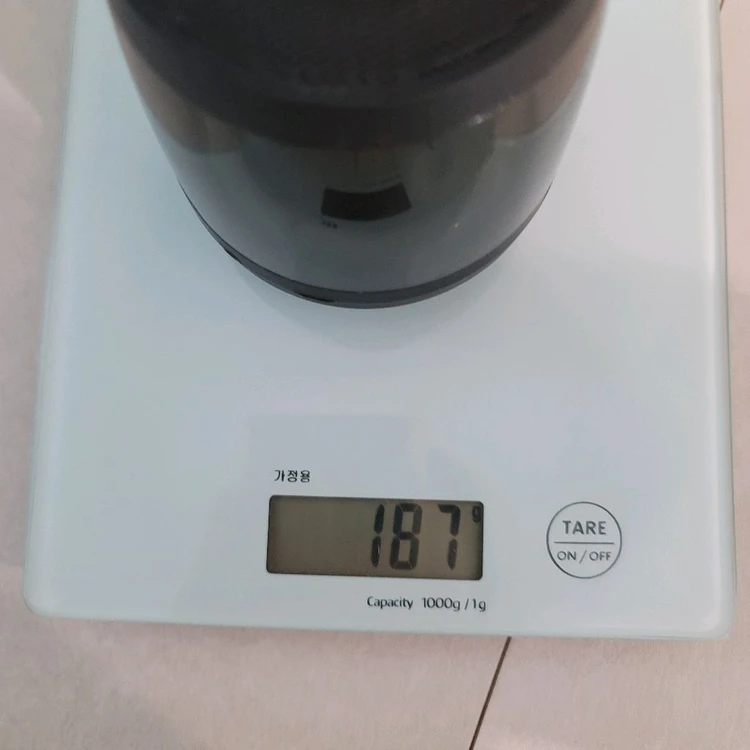 다이소 주방용 전자 저울 1000g 이미지