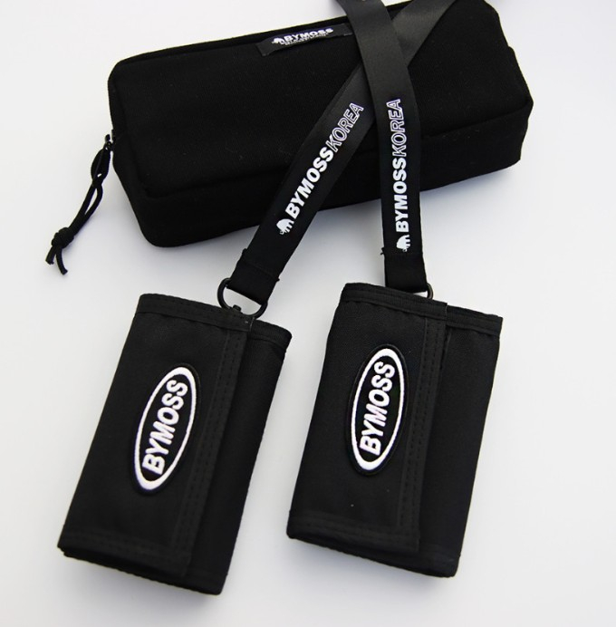 [미니지갑] 바이모스(BYMOSS) 벨크로 3단 미니지갑 (새제품)--4