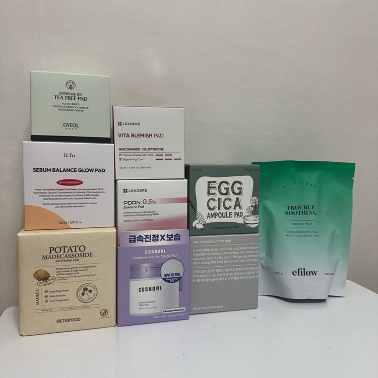 무신사 잇퓨 코스노리 리더스 스킨푸드 토너 패드 리필 마스크--1