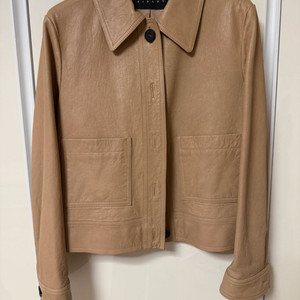 시슬리 천연 양가죽 자켓