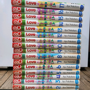 러브콤플렉스 만화책 1-17권 전권세트/단종, 만화책방 컨디션