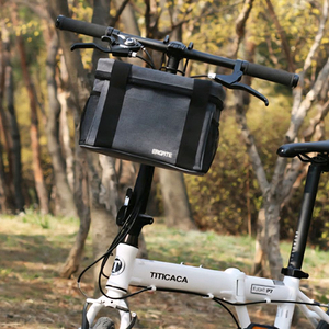 [미개봉] 얼게이트 간편탈부착 자전거 장바구니 (+핸드폰거치대,컵홀더) 이미지