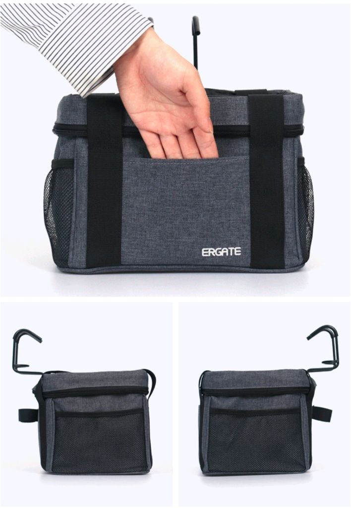 [미개봉] 얼게이트 간편탈부착 자전거 장바구니 (+핸드폰거치대,컵홀더) 이미지