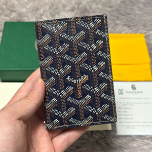 [풀구성] 고야드 생피에르 카드지갑 스페셜네이비