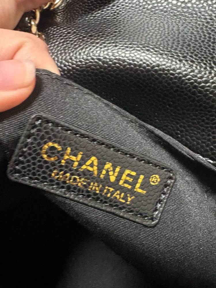 샤넬 듀마 백팩 캐비어--2