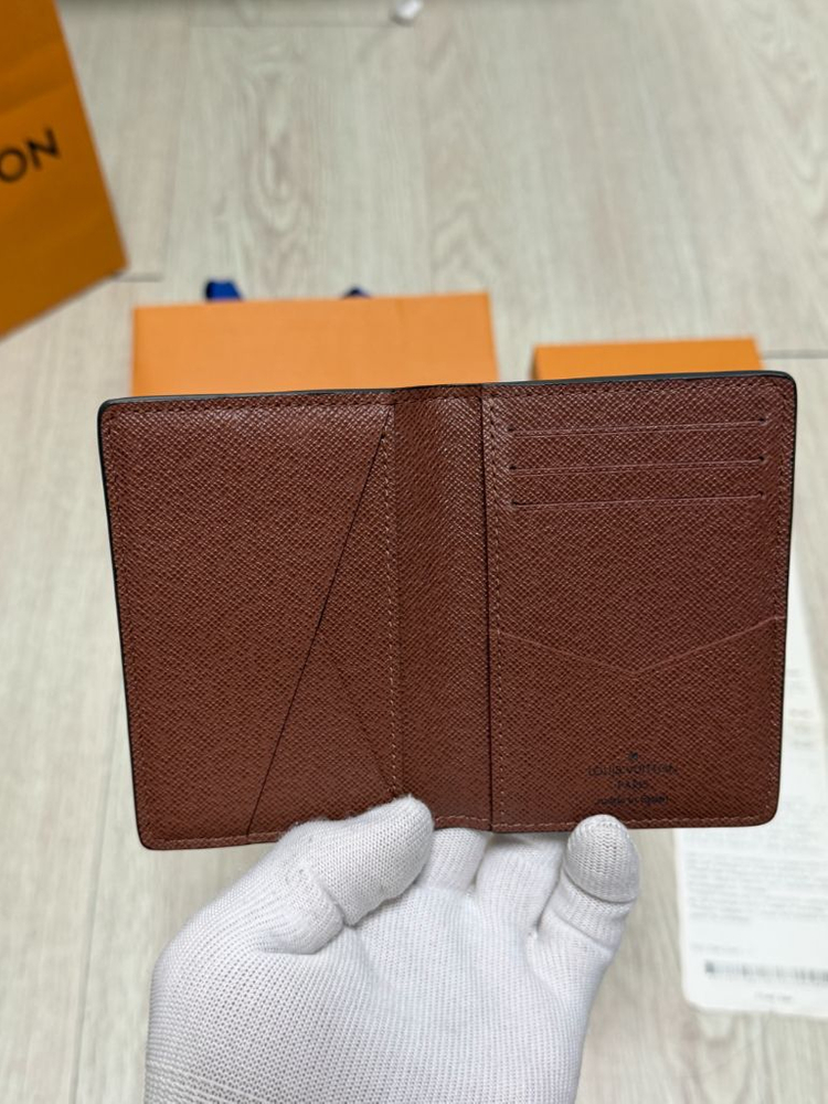 4회사용,새상품급 루이비통 모노그램 오거나이저,카드지갑 M60502--3