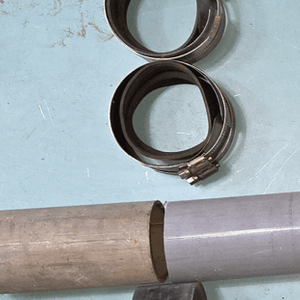 80mm-노허브커플링-조인트카프링-멀티조인트-노허브카플링-주철커플링-카프링조인트-연결커플링 이미지