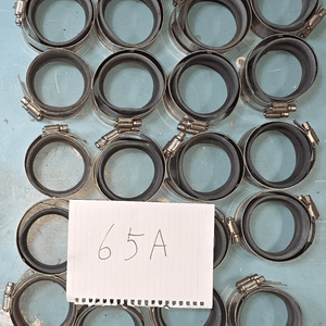 65mm-노허브커플링-조인트카프링-멀티조인트-노허브카플링-주철커플링-카프링조인트-연결커플링 이미지