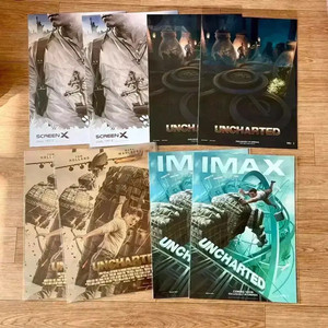 언차티드 아이맥스4DX포스터스크린엑스씨네큐 필름마크아트카드 톰홀랜드영화 이미지