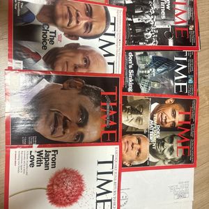 TIME 타임지 2008~2010년 95권 미개봉 다수, 카페 인테리어 소품 이미지