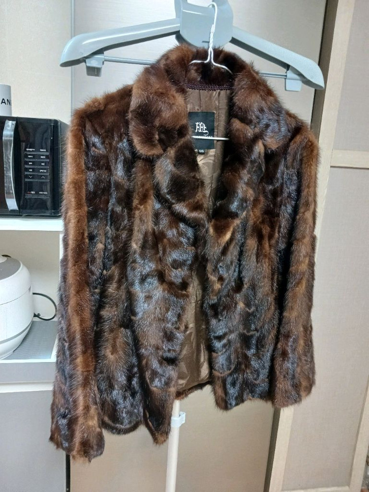 [여성55] 영웅모피 리얼 밍크코트 새것수준 무료배송--1