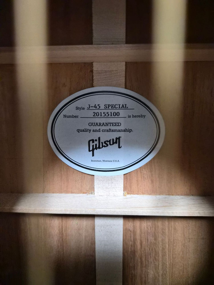 깁슨 j45 스페셜 선버스트--1
