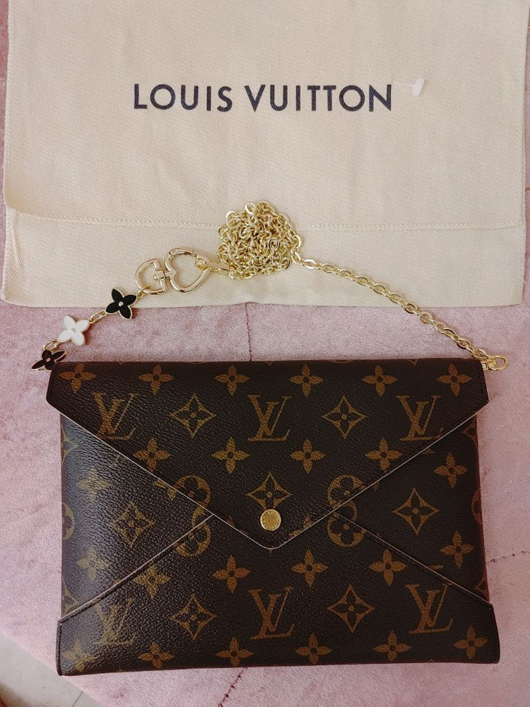 정품- 루이비통 키리가미 대형 클러치--0