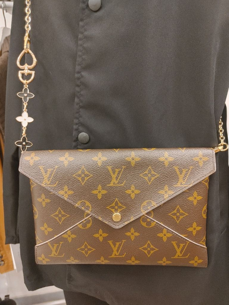 정품- 루이비통 키리가미 대형 클러치--1