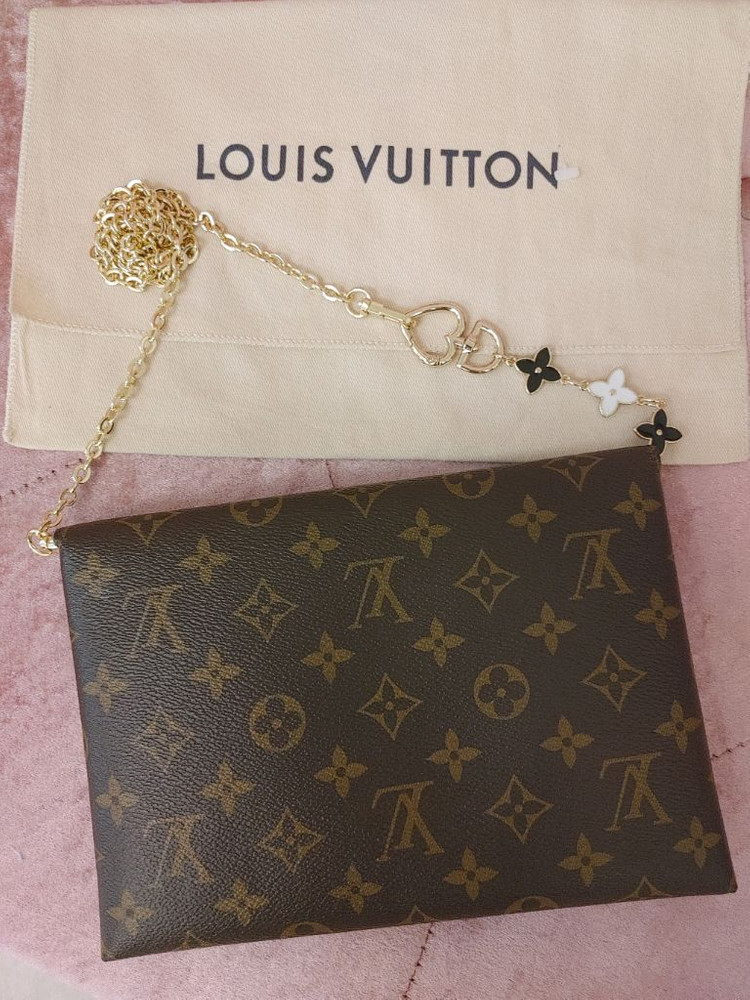 정품- 루이비통 키리가미 대형 클러치--6