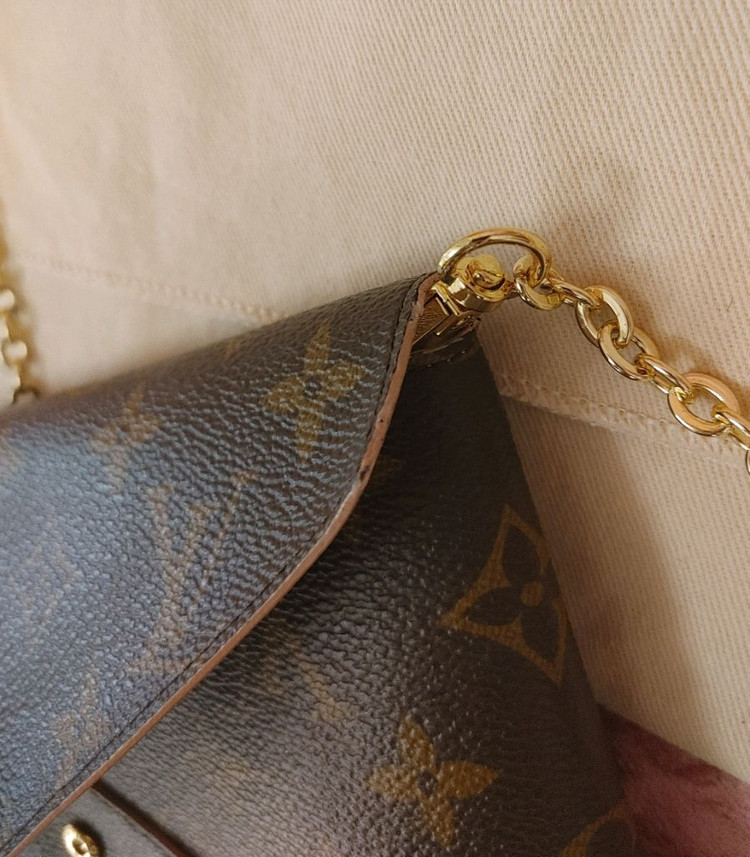 정품- 루이비통 키리가미 대형 클러치--7