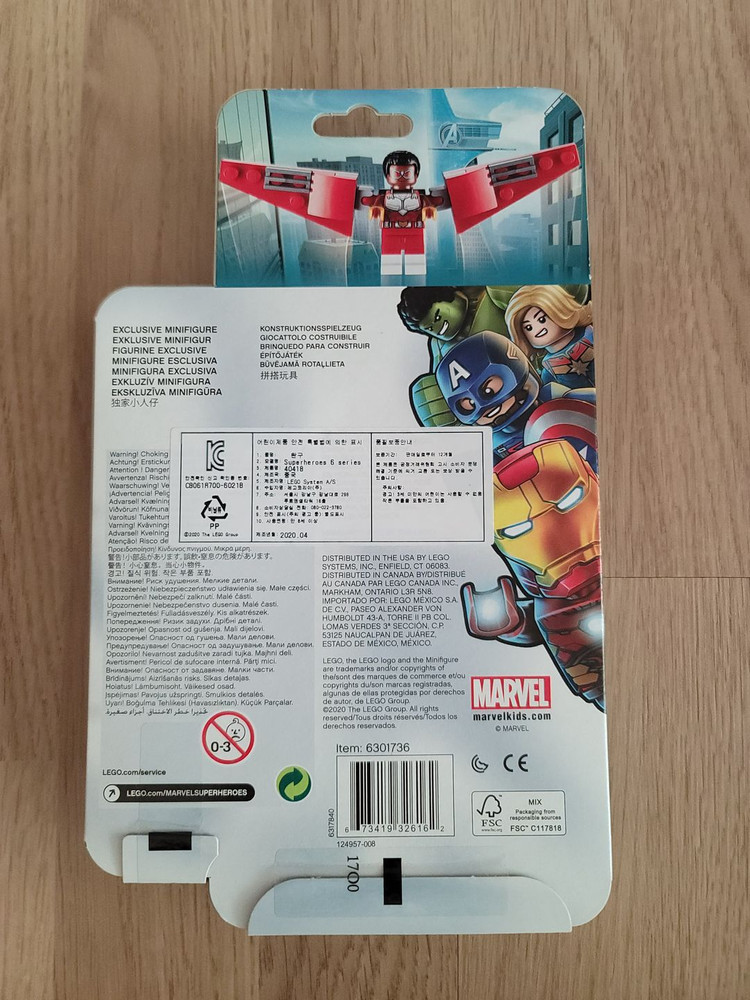 레고 마블 40418 블랙위도우 & 팔콘 판매합니다. 미개봉 새상품--1