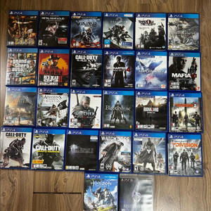 PS4 게임 타이틀 모음집