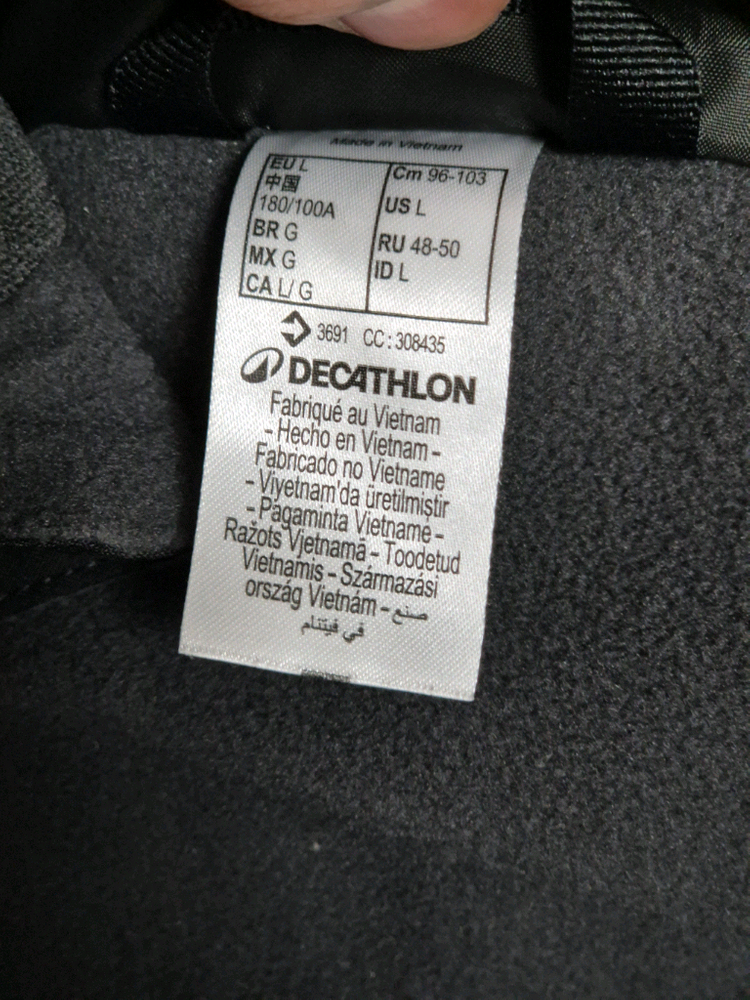 데카트론 스키 스노보드 상하의 세트--2