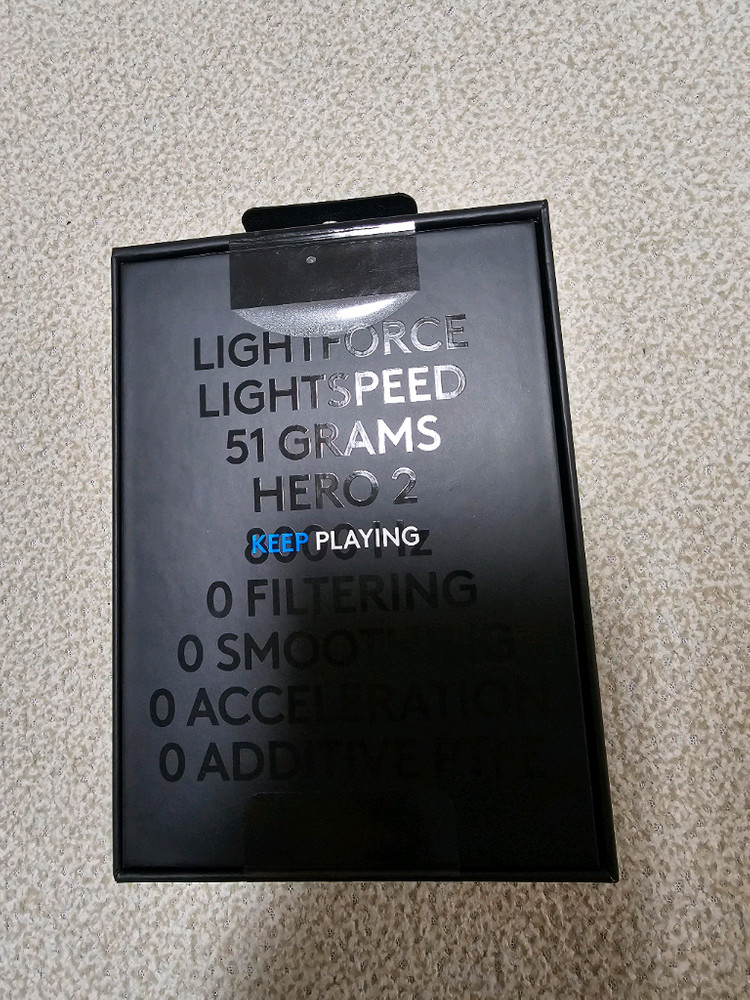 로지텍 지슈라2c 슈퍼라이트2c 새상품 블랙--1