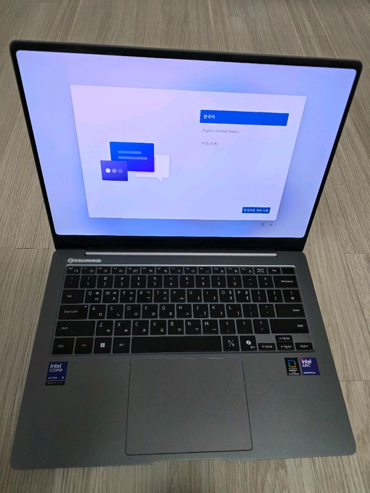 신품급 14인치 갤럭시 북5 프로 울트라5 16램 SSD 512GB--4