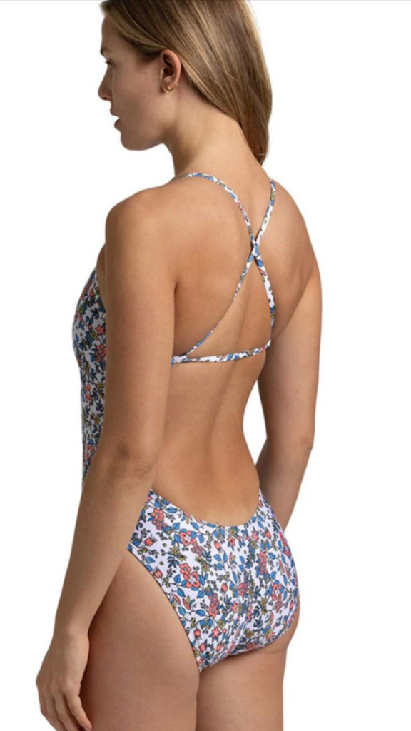 졸린 플로럴 원피스 수영복 30--6