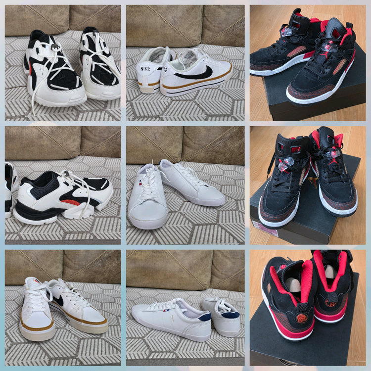 255,260,265 운동화 신발 팝니다. 나이키 조던 뉴발란스 아디다스 리복--2