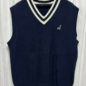 no.64 캉골 니트 조끼 네이비 105~110