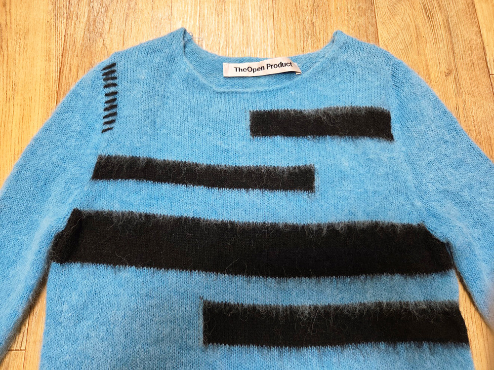 더오픈프로덕트(TheOpen Product) 스트라이프 알파카블렌드 니트 55--3