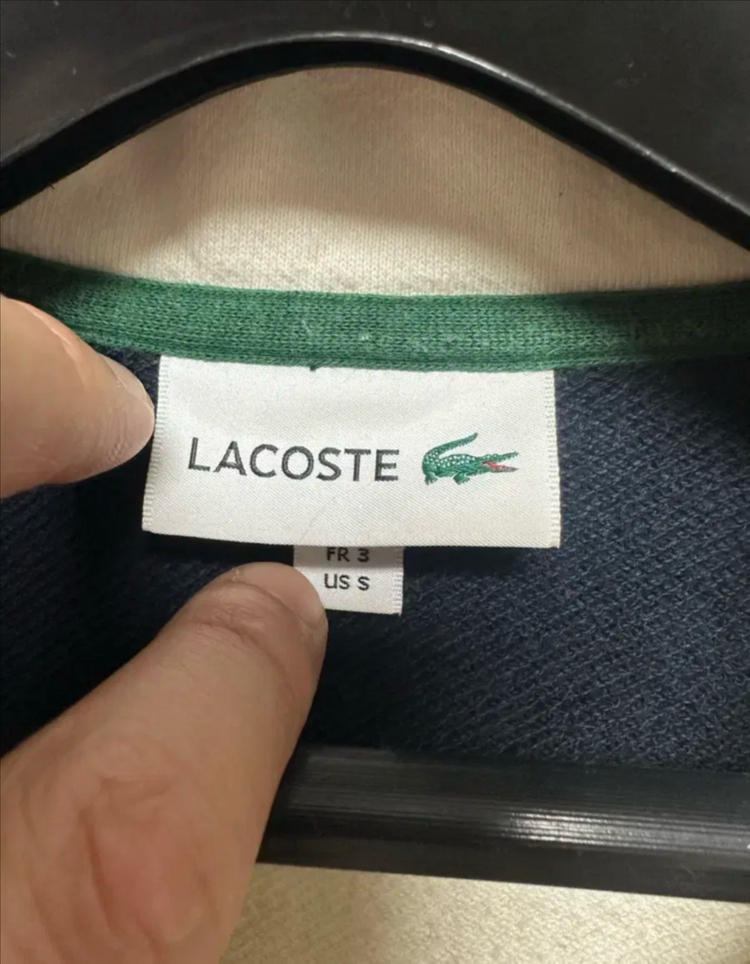 no.118 라코스테 스트라이프 럭비티셔츠 L--3