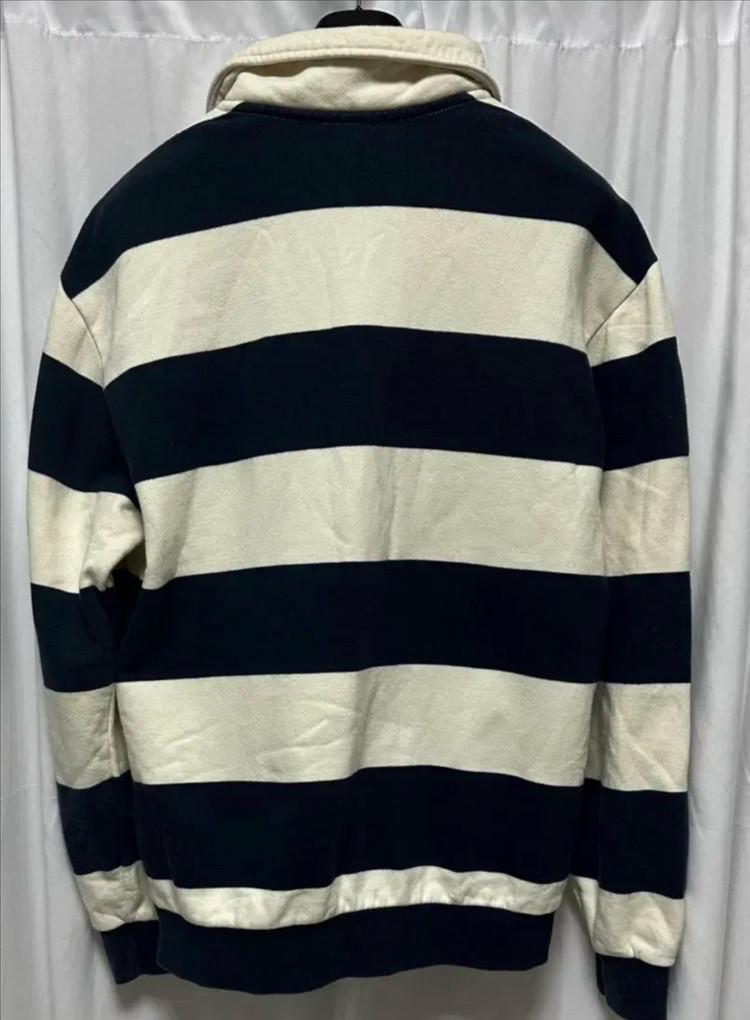 no.118 라코스테 스트라이프 럭비티셔츠 L--5